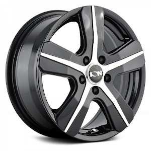 Ion Alloy 101 Gloss Black W/ Machined Face