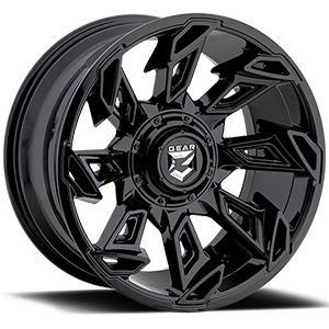 Gear Offroad Slayer 752 Gloss Black Tires And Wheels