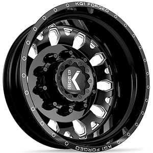KG1 Forged Honor KD002 Gloss Black Milled