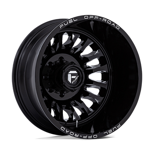 Fuel Arc Dually D868 Gloss Black Milled