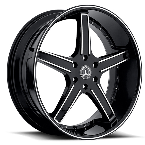 Luxxx LUX 6 Gloss Black With Machined Face