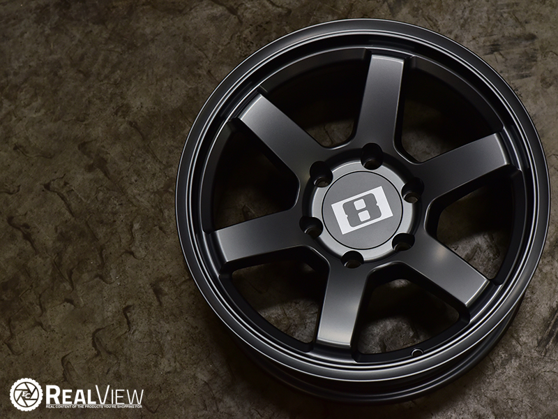 RealView of Level 8 MK6 Matte Gunmetal - 17x9 +0 - 1790MK6006140G06