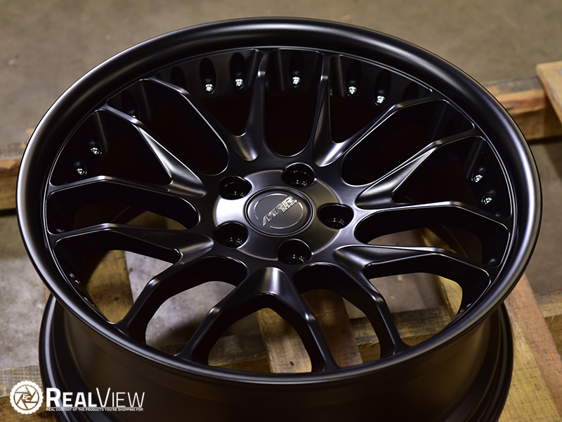 Mrr Gt7 19x8 5 Matte Black Wheels Rims 