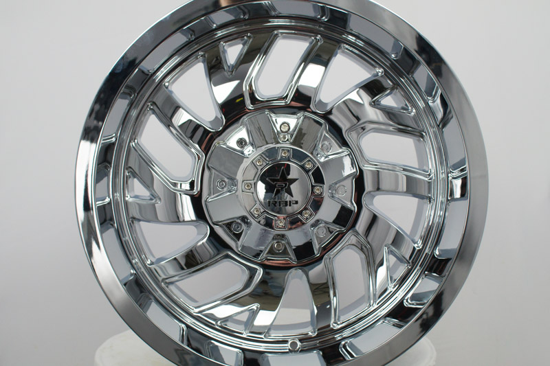 Rbp Rolling Big Power Glock 65r 20x10 Chrome Wheels Rims .JPG