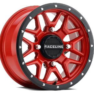 Raceline A94R UTV Krank Simulated Beadlock Red