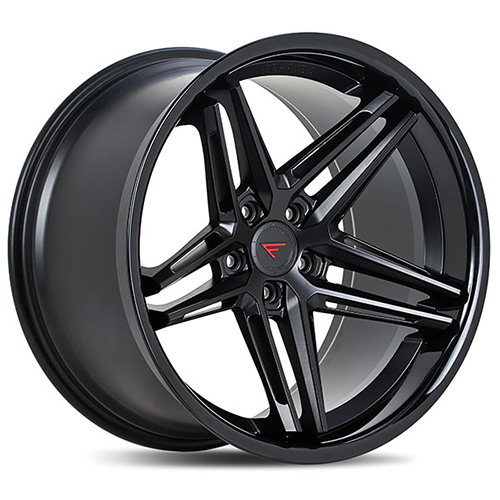 Ferrada CM1 Matte Black With Gloss Black Lip Photo