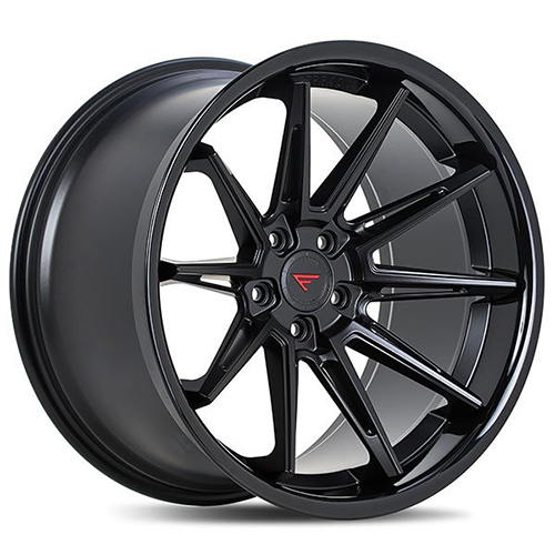 Ferrada CM2 Matte Black With Gloss Black Lip Photo