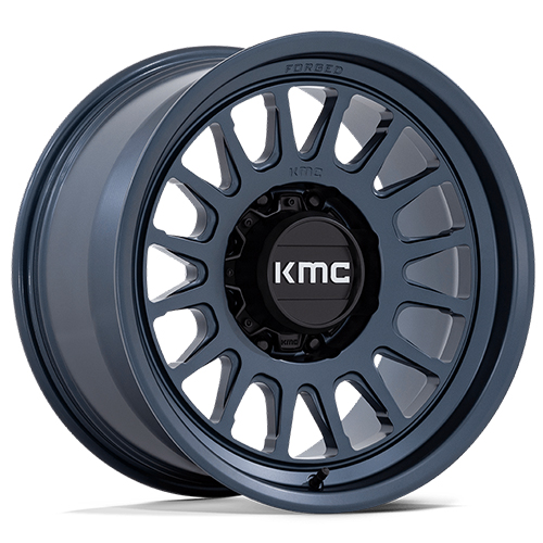 KMC KM447 Impact Forged Metallic Blue Photo