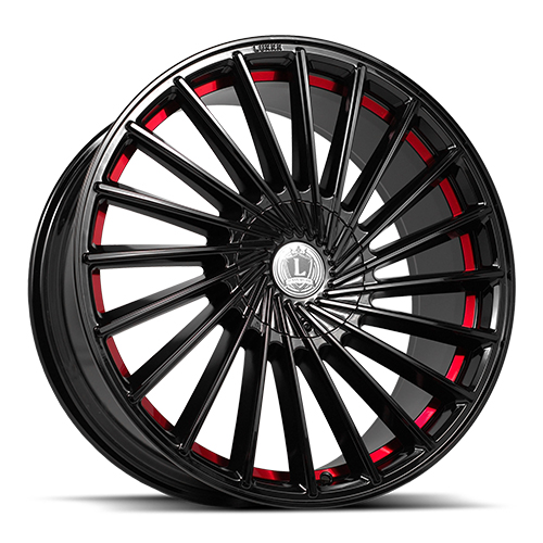 Luxxx LUX 36 Gloss Black With Red Stripe Photo