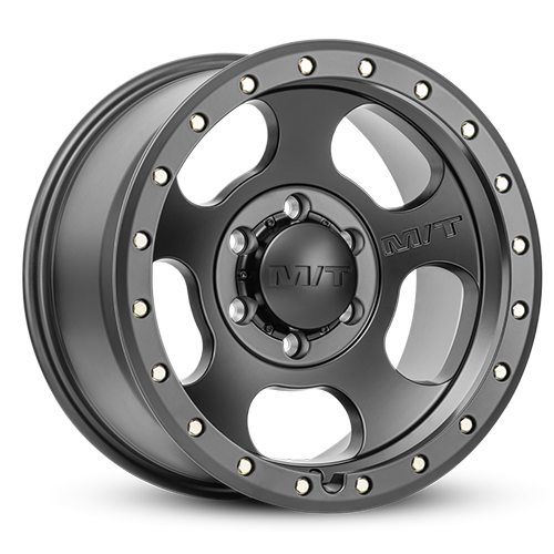 Mickey Thompson Canyon Pro Satin Black W/ Zinc Bolts