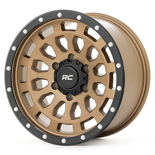 Rough Country 87 Series Bronze W/ Black Simulated Beadlock