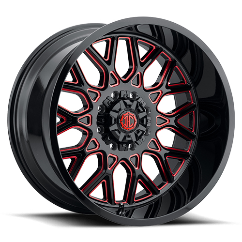 Xtreme Offroad NX-30 Midnight Black With Red Milled Accents Photo