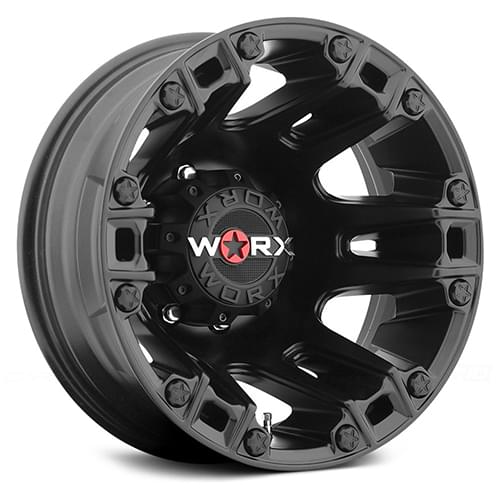 Worx Beast Rear 803 Satin Black 17x6.5 140 803 7692RSB